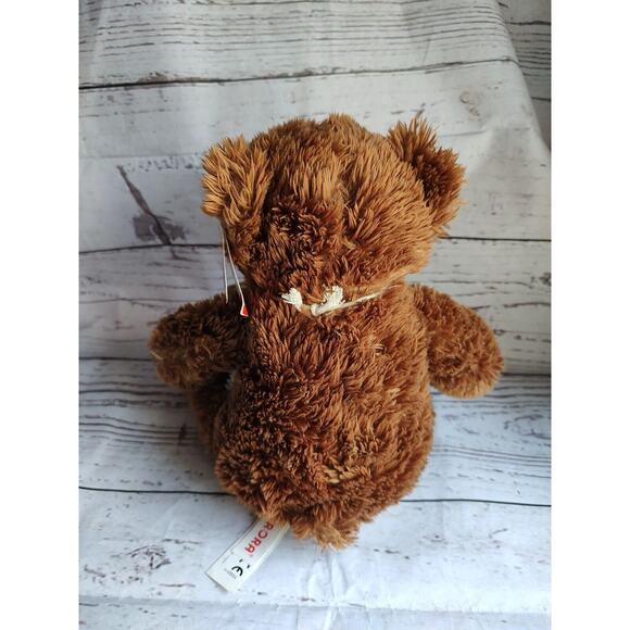 Aurora 7"inch Sitting Luv to Cuddle Brown Bear With Tags plush stuffed animal - Picture 7 of 9